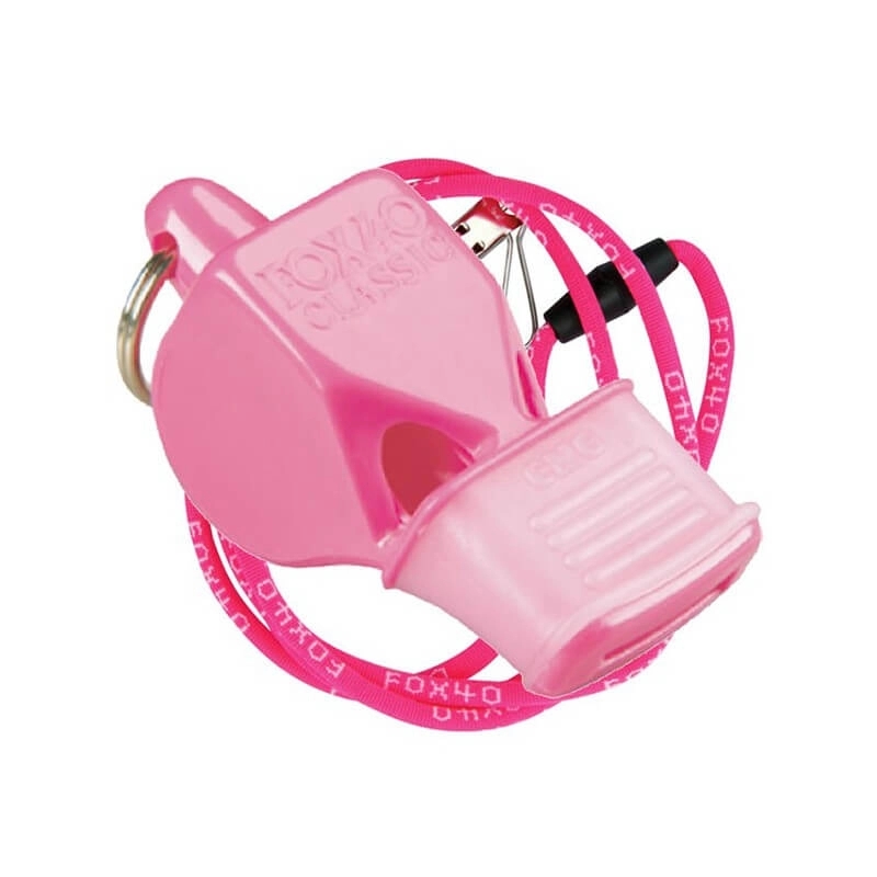 Fox 40 Classic síp zsinórral rózsaszín demo