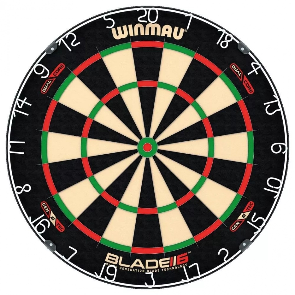 Winmau BLADE 6 DUAL CORE darts tábla demo