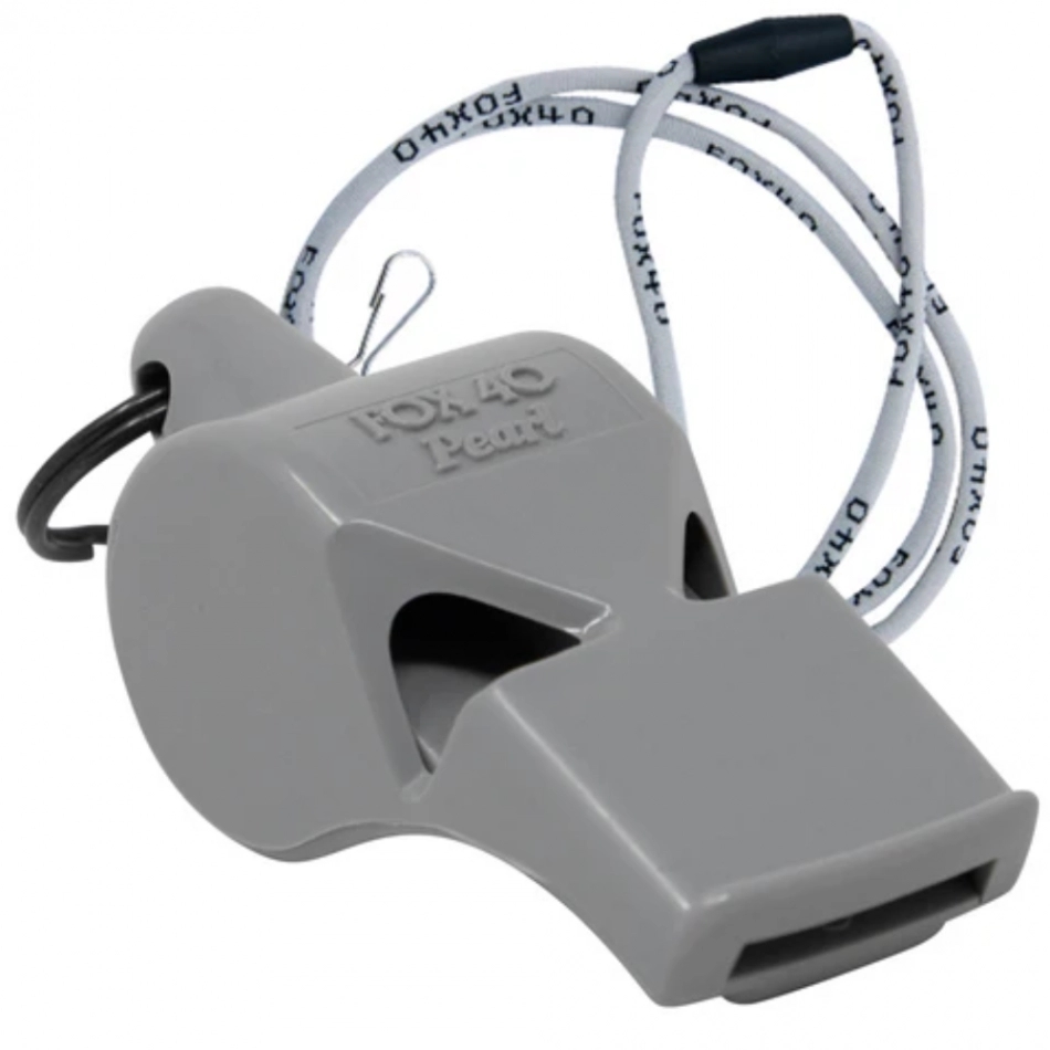 Fox 40 Pearl síp zsinórral szürke demo