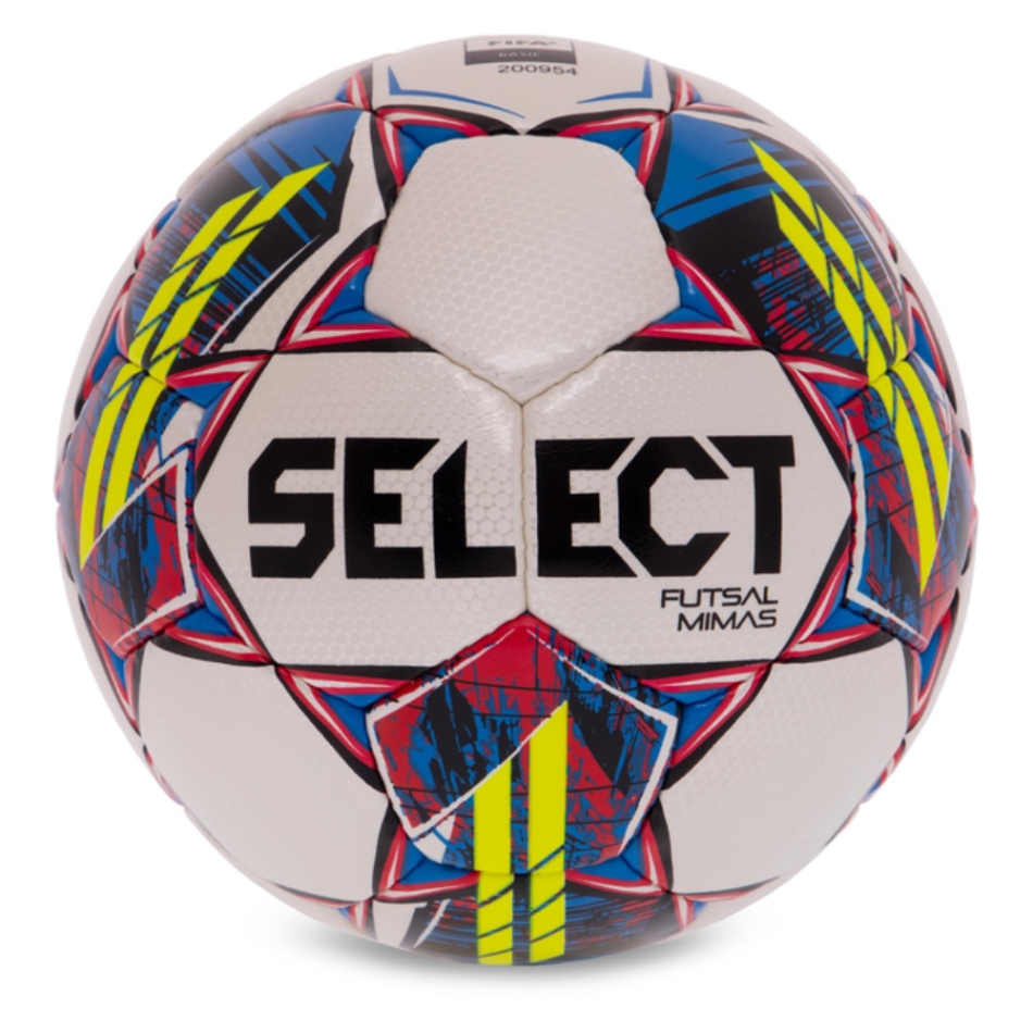 Select FB Mimas v22 futsal labda fehér/sárga demo